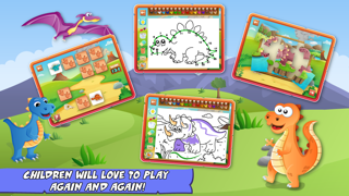 How to cancel & delete Dinosaurs Activity Center Paint & Play Free - All In One Educational Dino Learning Games for Toddlers and Kids from iphone & ipad 4