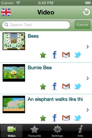 Kids Songs and Rhymes- Most popular sing along Song collection for your  Children !! screenshot 2