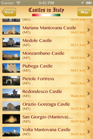 Castelli d'Italia Lite screenshot 3