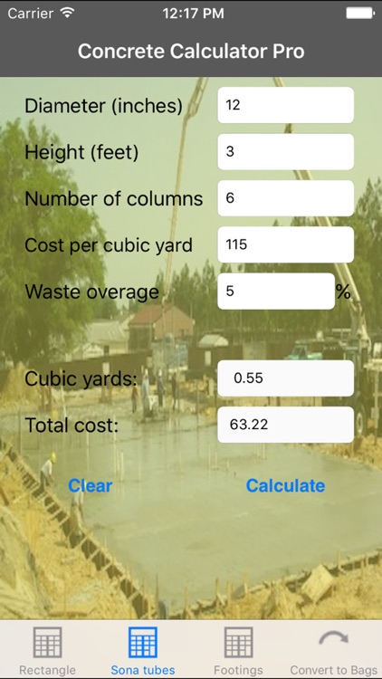 Concrete Calculator Pro