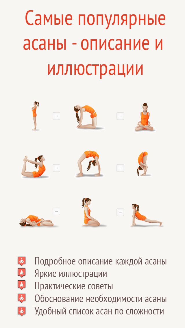 Yoga asans Screenshot 2