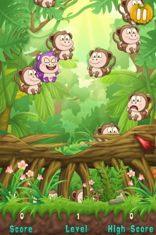 Monkey Babies Free Fall - Catch The Falling Monkeys Game screenshot 4