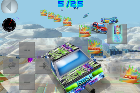 Flying Cars 3D Lite screenshot 4