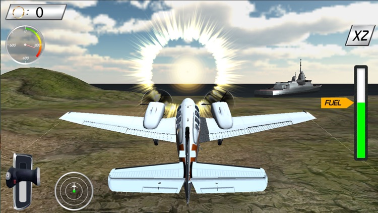Perfect airplane flight simulation 3d Free