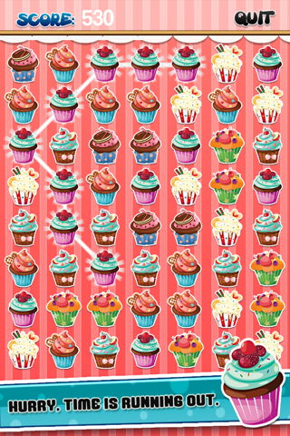 Cupcakes Match Mania - Cake Connect FREE screenshot 3