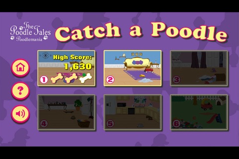 The Poodle Tales: Catch A Poodle for iPhone screenshot 2