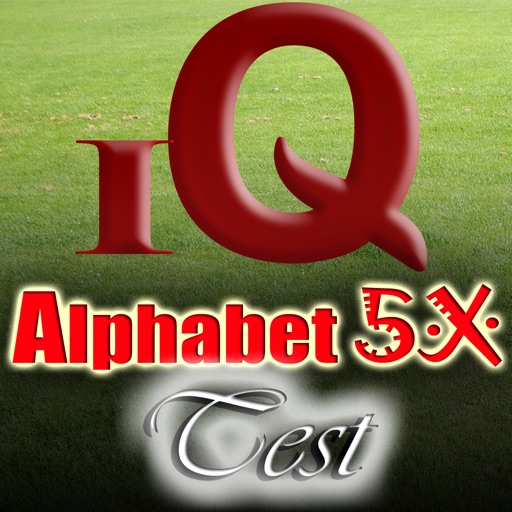 IQ Alphabet5x TEST iOS App