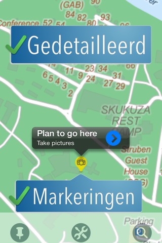 Kruger Travelmapp screenshot 2