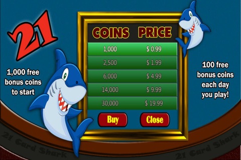 Card Shark 21 Free Blackjack screenshot 4