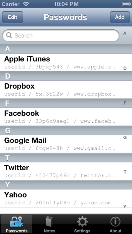 Quick Password Manager