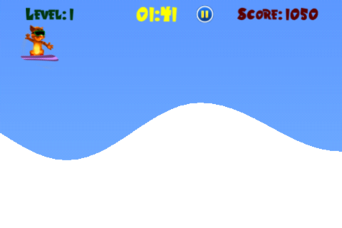 Tommy On Snow Free: Help Tommy to go fast and jump higher. Good game for Kids and adults screenshot 4