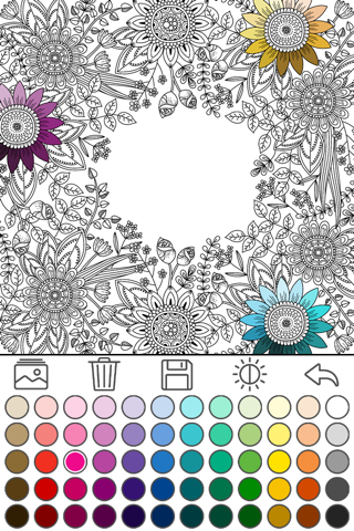 Mindfulness coloring - Anti-stress art therapy for adults (Book 4) screenshot 3