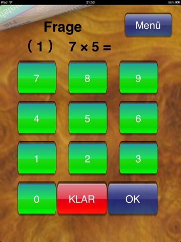 Multiplication Table 20×20 for iPad screenshot 2
