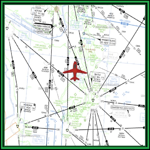 Airplane Charts IFR (H) icon