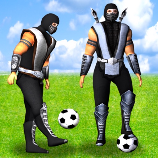 A Ninja Soccer Ball Juggler: Win the FootBall Cup With Big 3D Ninjas Game Icon