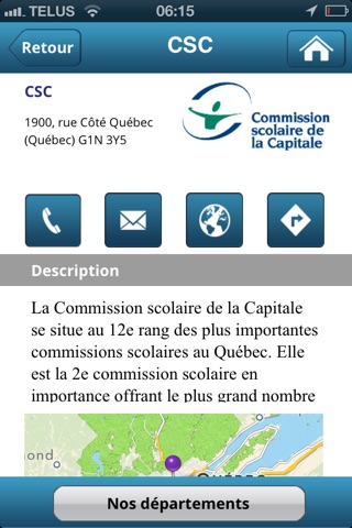 La Commission scolaire de la Capitale mobile screenshot 2