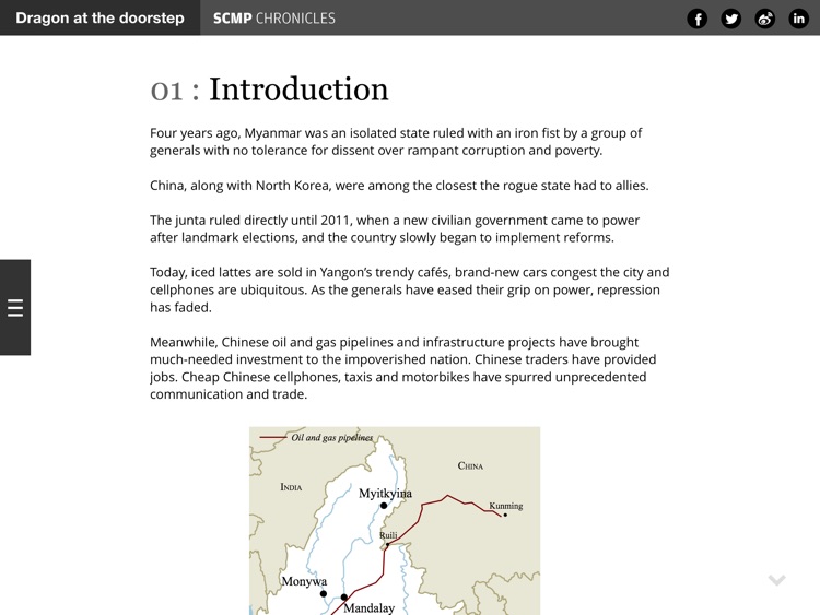 SCMP Chronicles - Myanmar’s changing ties with China