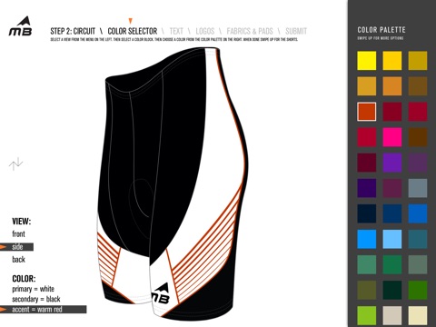 Mt. Borah Semi-Custom Jersey Builder screenshot 3