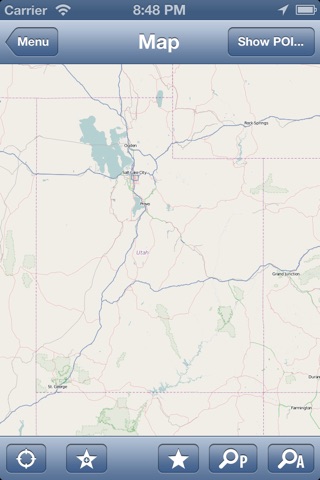 Utah, USA Offline Map - PLACE STARS screenshot 2