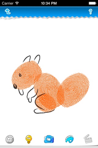 FingerDoodle - fun drawing with your fingerprint screenshot 4