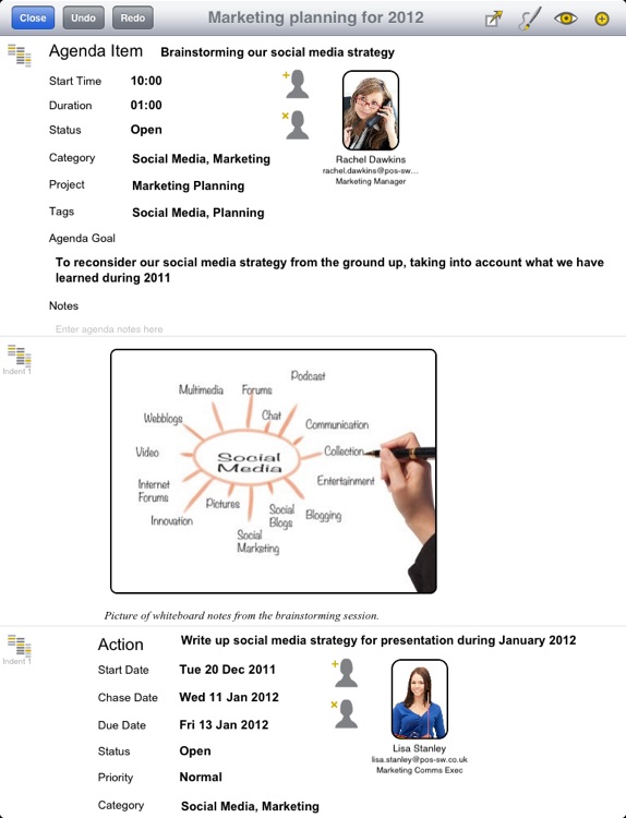 Meeting Gold - Ultimate meeting note taking and action tracking.