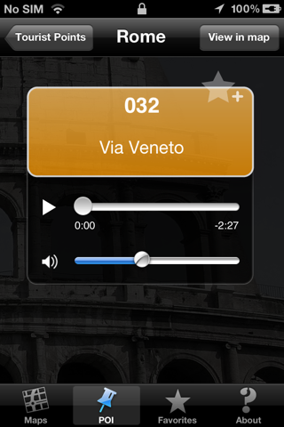 Rome touristic audio guide (english audio) screenshot 3