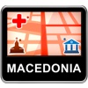 Macedonia Vector Map - Travel Monster