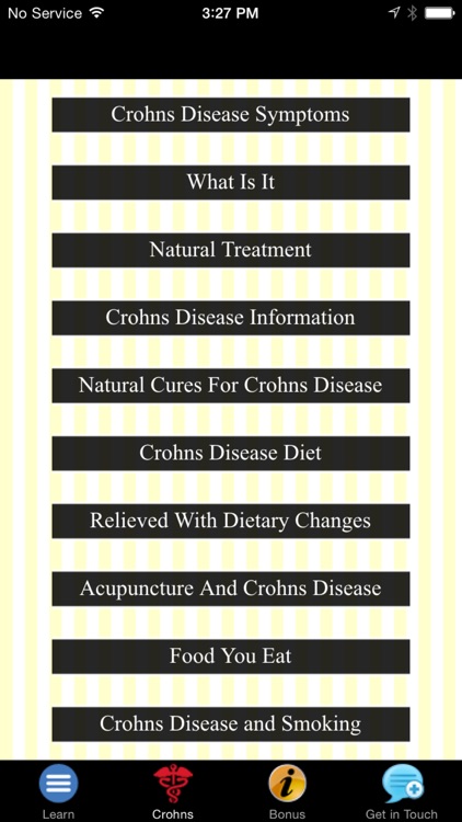 Crohns Disease Symptoms & Suggested Treatment