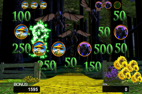 Wizard of Oz Silver Slippers - Slot Machine FREE screenshot 4