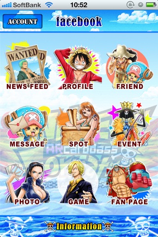 ONE PIECE　for Facebook by carddass screenshot 2