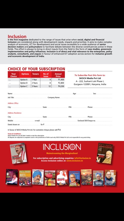 Inclusion Magazine screenshot-3