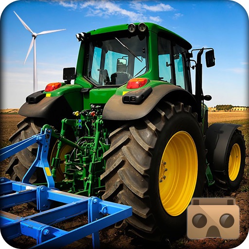 VR Simulate Modern Farming Tractor 3D - village harvesting sim 2016 iOS App