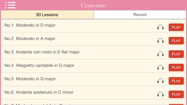 Concone 50 Lessons for High Voice