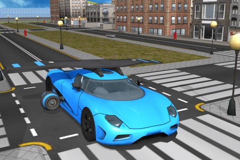 Flying Vehicle Driver Simulator 3d screenshot 2