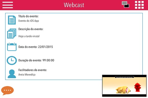 AF Webcast screenshot 2