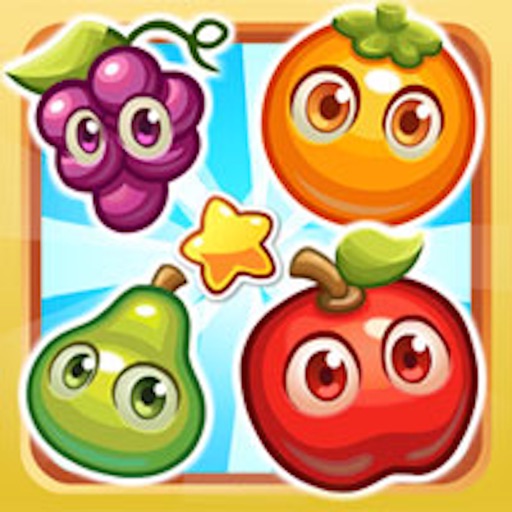 Fruit Crush - a match 3 puzzle game iOS App