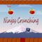 In Ninjas Crunching - Kids Game, You have to Choose your ninja and collect and munch on the delicious crunchy apples