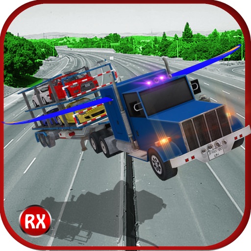 Flying Truck: Car Transporter Trucker icon