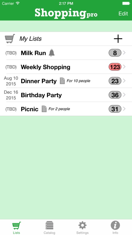 Shopping Pro (Grocery List)