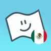 Flag Face Mexico