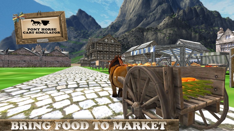 Pony Horse Cart Adventure Simulator 2016-Transport Fruits and Vegetables from Farm to City