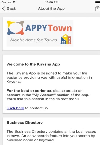 Knysna Mobile App screenshot 3