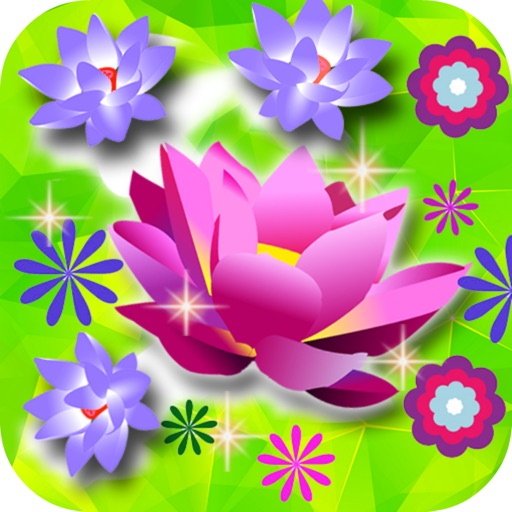 Flowers Blast Matching Line iOS App