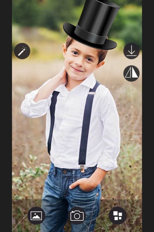 Boy Hat Photo Booth - Photo editor screenshot 3