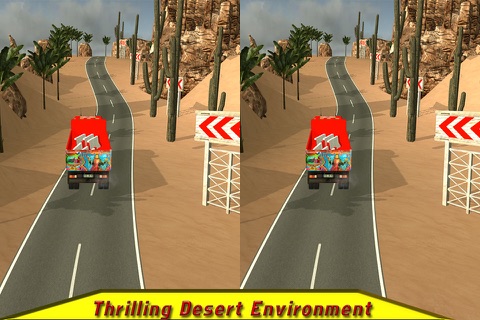 VR Truck Driving Hill Simulation screenshot 3