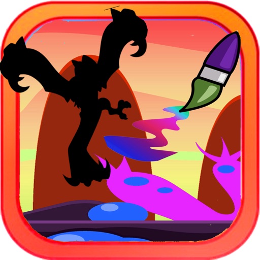 Color For Kids Game Yveltal  Edition Icon