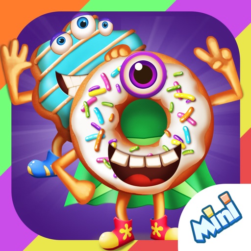 Donut Monster Mini Game iOS App