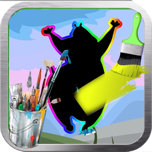 Paint For Kids Game Madagascar  Edition icon