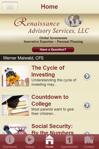 Renaissance Advisory Services, LLC screenshot 2