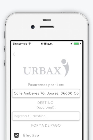 Urbaxi screenshot 2